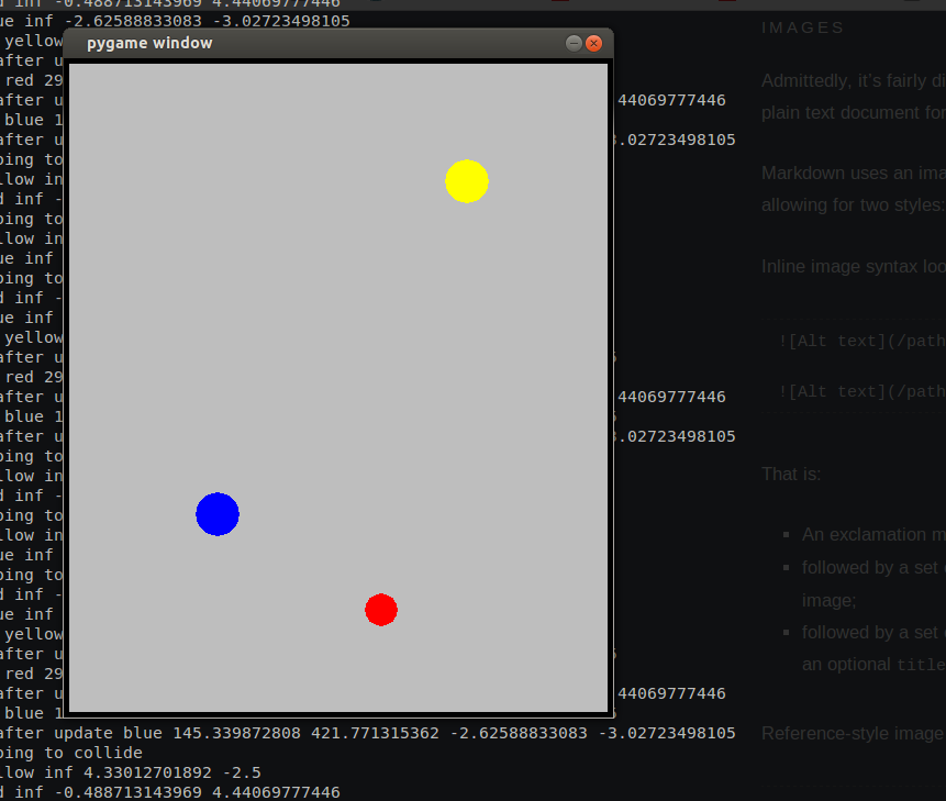 Bouncing Balls with Pygame